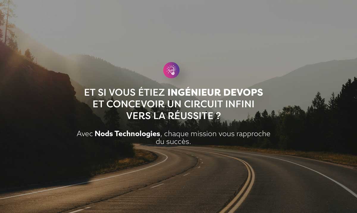 Offres d'emploi l Nods Technologies | Devops