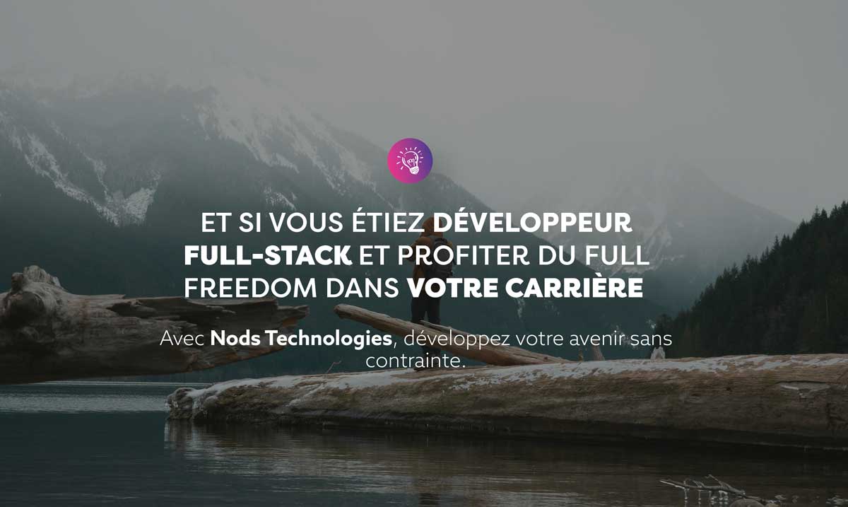 Offres d'emploi l Nods Technologies | développeur full-stack